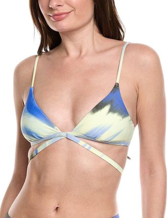 SIMKHAI Simkhai Harlen Tie-Back Bikini Top