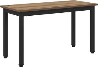 vidaXL Banco Roble Artisan 80 X 35 X 45 Cm Madera De Ingenier&iacute;a Vidaxl