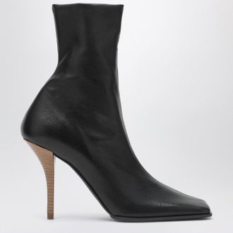 Alaia Black Soft Square sock boots