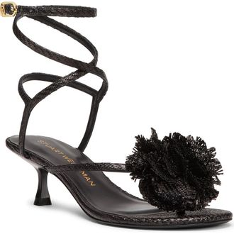 Stuart Weitzman Belize 50 Sandal in Black at Nordstrom Rack, Size 6.5