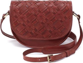 Hobo Small Kiva Leather Crossbody Bag in Chestnut at Nordstrom