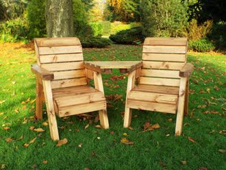 Charles Taylor Trading Little Fellas Twin Companion Set (angled) in Brown