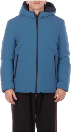 Suns Delhi Reversible Jacket - Heren - Winterjassen - Blauw - S - Polyester - Jassen