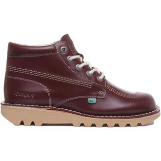 Kickers Kick Hi Ankle Boot - male - Kickers - Lace-up Boots - Red - 11 UK - Shoes