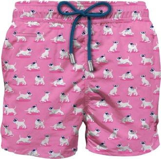 MC2 Saint Barth Heren Zwemshorts Strandkleding - Heren - Strandmode - Roze - S - Badmode