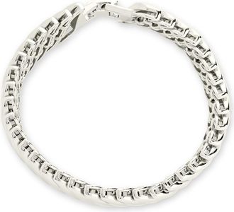 Sterling Forever Bethany Ripple Watch Band Bracelet