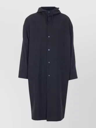 A.P.C. parka kim hood high collar pockets