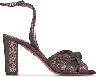 Aquazzura Sandali con nodo - Marrone