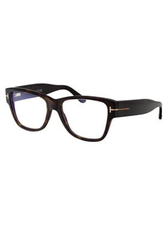 Tom Ford FT5878-B Tortoiseshell Acetate Eyeglasses - Tortoiseshell