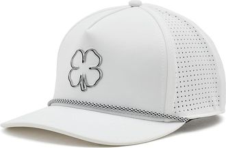Black Clover Harlow Pro 1 Adjustable Hat Baseball Caps White Hat/Multi Color Rope, Nylon/Spandex