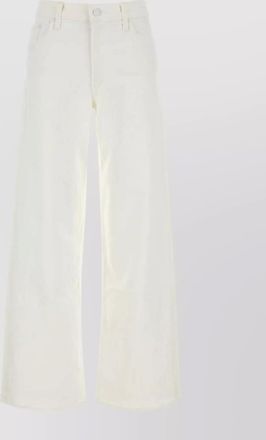 Mother wide-leg denim trousers the spinner