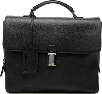 Prada Pre-owned Prada Leather Business Bag Ladies TX5XP8PAWWCVJ5RV