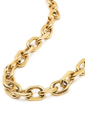 Nialaya Round Cable Chain Necklace in Gold at Nordstrom