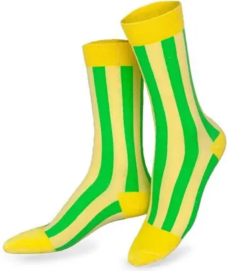 doiy Assorted 2-Pack Fresh Lemons 3D Crew & Ankle Socks in Multicolor at Nordstrom