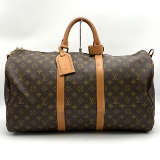 Louis Vuitton Brown Monogram Monogram Boston Bag (Pre-Owned)