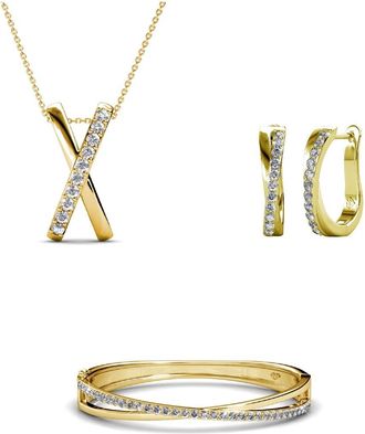 MYC-Paris Criss Parures - Goud en Kristal