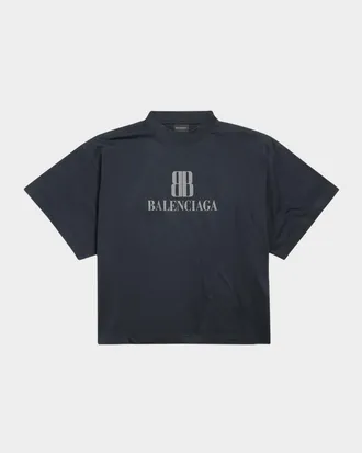 注目商品！【BALENCIAGA】ノースリーブTシャツフェードブラック ホワイト の ウィメンズ City Of Angels ノースリーブ Tシャツ