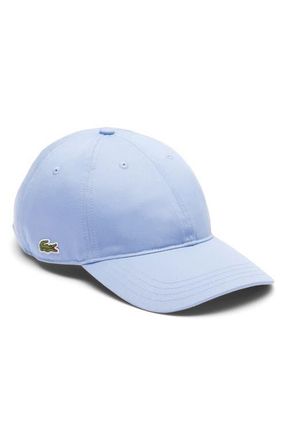 Lacoste Essential Cotton Twill Baseball Cap in Delphinium at Nordstrom