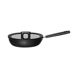 Fiskars Hard Face Sart&eacute;n Baja Antiadherente Negra 2,8 L
