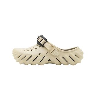 Crocs Clogs, male, Beige, Size: 4 US Echo Clog