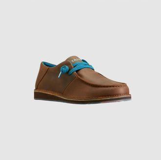 Ariat Mens Cruiser Stretch Lace Shoe In Oily Distressed Tan