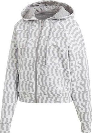 adidas (WMNS) adidas Printing Hooded Jacket Grey FL4225