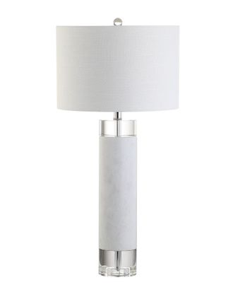Jonathan Y Designs Jonathan Y Designs Hunter 32In Marble & Crystal Table Lamp