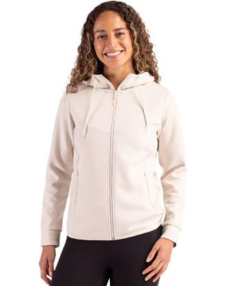 Clique Haven Recycled Womens Full Zip Hooded Sweatshirt