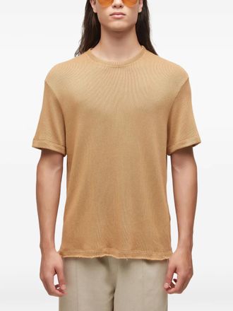 Osklen T-shirt met korte mouwen - Beige