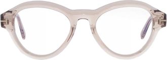 Tom Ford Blue Light Block Geometric Mens Eyeglasses FT5962-B 045 50