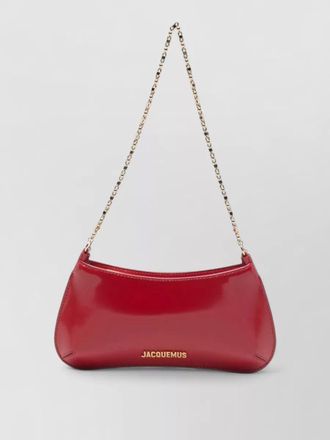 Jacquemus le bisou small leather shoulder bag