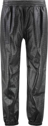 Givenchy Embossed 4G leren broek - Heren - Leren Broeken - Zwart - L - Leer - Broeken
