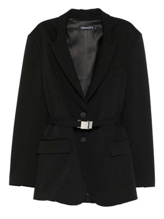 DRHOPE belted blazer - Black