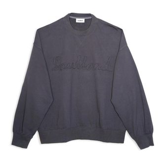 Soulland Shawn Sweatshirt - Heren - Sweatshirts - Grijs - L/Xl - Katoen - Hoodies & sweatvesten