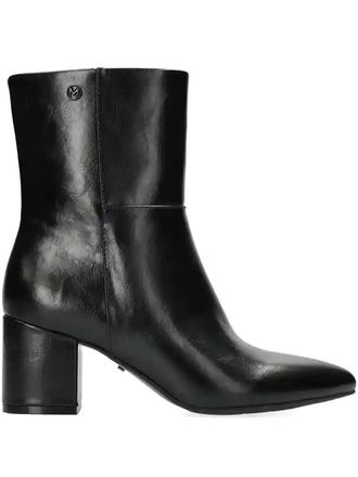 Mexx pointed block heel boots - women - Polyurethane/Polyester/Thermoplastic - 36 - Black
