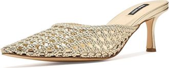 Nine West Camenlaw Womens Shoes Gold : 7.5 M, Faux Leather