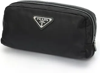 Prada Black Nylon Pouch (Pre-Owned)