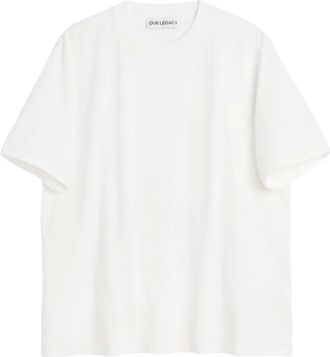 Our Legacy T-shirt con stampa Sea View - Bianco