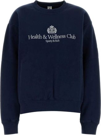 Sporty & Rich Mujer, Sudaderas, Azul, Talla: S
