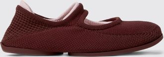 Camper Ballerine Mary Jane Right Niko in tessuto riciclato bordeaux