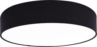 Sulion Plafón led de techo con pantalla negra