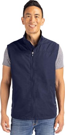Cutter & Buck Charter Eco Recycled Mens Full-Zip Vest
