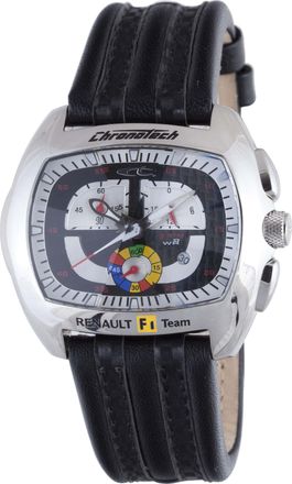 Chronotech Mens Black Band Watch - One Size
