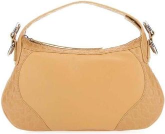 by FAR Sand Leather Yana Handbag