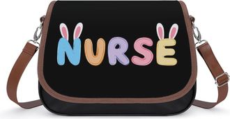 Generic Nurse Small Womens Crossbody Bags Shoulder Handbag with Adjustable Strap for Travel