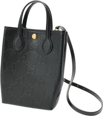 Gucci Pre-owned Mini Shoulder Bag - Dames - Vintage Mini Tas - Zwart - ONE Size - Vintage