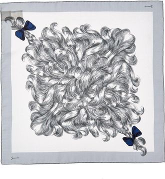 Givenchy Logo Silk Scarf