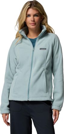 Columbia Womens Benton Springs Full Zip Fleece Jacket, Crushed Blue, Small