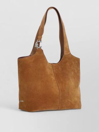Coccinelle suede leather tote shoulder bag set