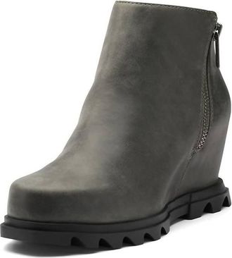 Sorel Womens Joan Of Arctic Wedge Iii Zip Boot In Black